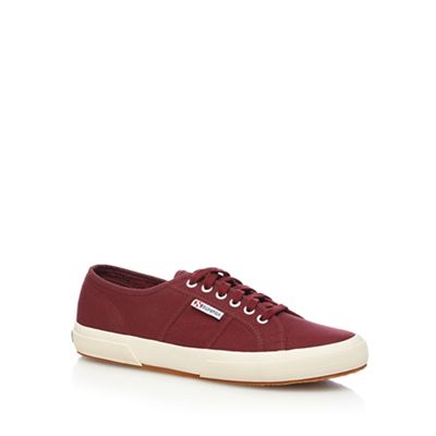Dark red 'Cotu Classic' lace up shoes